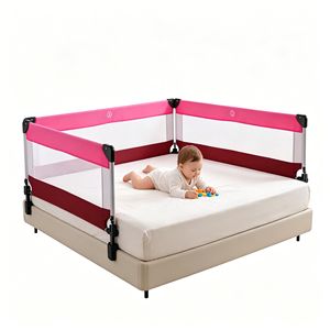 <span class=keywords><strong>Barrière</strong></span> de sécurité facile à plier pour <span class=keywords><strong>bébé</strong></span>, <span class=keywords><strong>barrière</strong></span> de <span class=keywords><strong>lit</strong></span>, <span class=keywords><strong>barrière</strong></span> latérale pour enfants, clôture de <span class=keywords><strong>lit</strong></span> rouge pour <span class=keywords><strong>bébé</strong></span> - Product Image 4