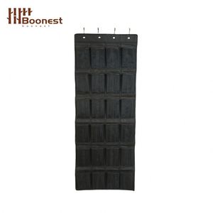 24 Pockets Mesh Over Door Hanging Organizer, Wall Mounted Storage Bag for <b>Socks</b> Underwear, Space Saving Door Organizer - Product Image 2