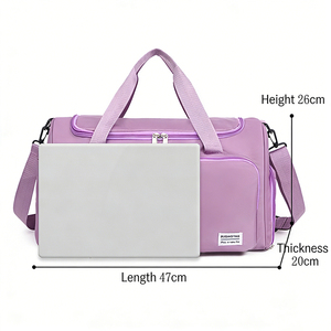 <span class=keywords><strong>Bolsa</strong></span> <span class=keywords><strong>de</strong></span> Yoga y Fitness Unisex al por Mayor, con Logotipo Personalizado, Impermeable, <span class=keywords><strong>de</strong></span> Oxford, con Compartimento para Zapatos, para Mujer - Product Image 2