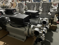 Pompa Oli Gear Elektrik JYB-1 220V 380V 9-15L/M 12Bar Unit Transfer Oli Pelumas Aluminium untuk Pelumasan Industri