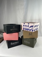 Boîte à fleurs personnalisée, boîte à fleurs en papier kraft pliable, boîte à fleurs artisanale, emballage pour boutique de fleurs, arrangement floral