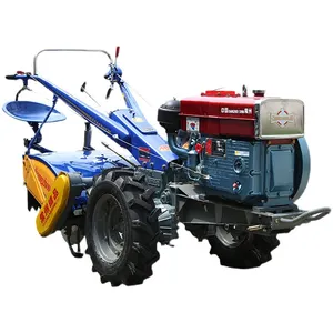 Trator trator de caminhada 15hp 18hp, trator de 2 rodas para agricultura