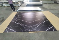 Panneau mural en PVC 3D effet marbre, auto-adhésif, imperméable, ignifuge, écologique, avec dimensions personnalisées pour la décoration intérieure