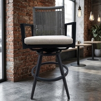 Ensemble table et chaises de bar en aluminium, expédition immédiate