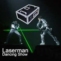 Haute qualité laser homme laser spectacle fête spectacle de danse laser programmable système professionnel