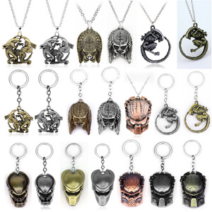 Película Alien Vs. Llavero con Colgante de <span class=keywords><strong>Depredador</strong></span> con Diseño de Máscara en Aleación de Zinc - Regalo Empresarial - Product Image 1