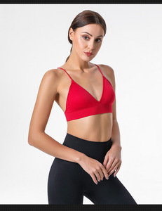 Soutiens-gorge <span class=keywords><strong>de</strong></span> <span class=keywords><strong>sport</strong></span> tube top pour femmes, séchage rapide, élastique, rembourré, pour la salle <span class=keywords><strong>de</strong></span> <span class=keywords><strong>sport</strong></span>, la course à pied, le fitness, le yoga, respirant - Product Image 5