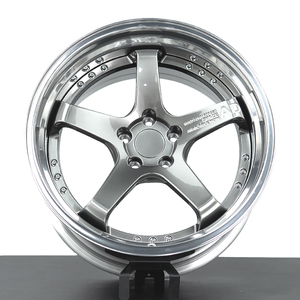 ล้อ Volk Racing <span class=keywords><strong>TE37</strong></span> อลูมิเนียมฟอร์จ สีดำด้าน ลายหลายก้าน ขนาด 18-22 นิ้ว ใหม่ สำหรับ GTR - Product Image 2