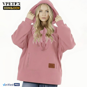 Sudadera con Capucha de Felpa para Perro VPETBR, Tejido de <span class=keywords><strong>Jersey</strong></span> de Poliéster, Transpirable, Resistente al Viento, Antipilling, Impermeable, para Verano y Primavera - Product Image 5