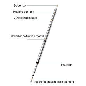Maant <span class=keywords><strong>C210</strong></span> Soldador 002 <span class=keywords><strong>020</strong></span> 018 Puntas de material importado T210/T26 para Jbc Estación sin plomo Punta de soldadura K I Is Set - Product Image 5
