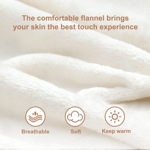 Coperta natale pupazzo di neve di flanella-Multi formato morbido traspirante caldo per le vacanze coperta per il divano, letto, decorazioni per la casa Festive - Product Image 5