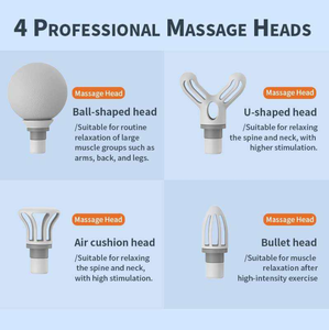 Pistola de masaje deportiva portátil para masajeador de músculos del cuerpo Dispositivo de percusión para una mejor comodidad y conveniencia - Product Image 3