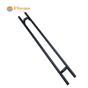 Hina-manija de puerta de vidrio de acero inoxidable 304, manija de compensación de puerta especial de <span class=keywords><strong>casino</strong></span> para hotel de gama alta - Product Image 3