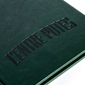 Porte-menu en cuir de haute qualité pour restaurant, avec coins fixés, 3 pages, dossier de menu alimentaire, porte-menu à rabat - Product Image 3