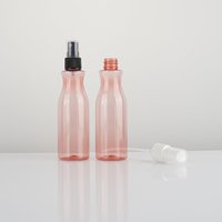 Flacon pulvérisateur portable en PET de 120 ml avec pulvérisateur fin pour le visage, le corps, les voyages et les cosmétiques