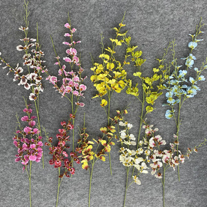 Orquídeas Artificiales Danzantes en 3D de 30cm-100cm, Decoraciones de Boda, Arreglos Florales de Seda para Decoración de Pasillos de Hotel - Product Image 1