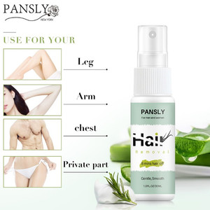 PANSLY mano brazo pierna pecho parte privada solución para el cuidado del cuerpo nutrición suave spray <span class=keywords><strong>de</strong></span> depilación para hombre y mujer - Product Image 4