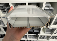 Fabricant de luminaires linéaires LED en aluminium de 100 mm * 32 mm de large