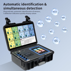 Taşınabilir çok parametreli su kalitesi analizörü açık havada PH, DO, MLSS ve 20 + parametreleri için hızlı algılama elektrot yöntemi - Product Image 4