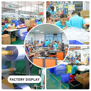 Vente en gros Boîte cadeau en plastique PET transparent Matériaux recyclés Emballage pliable givré Couleur personnalisée Taille Sérigraphie - Product Image 6