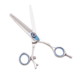 <span class=keywords><strong>Forbici</strong></span> <span class=keywords><strong>Professionali</strong></span> <span class=keywords><strong>da</strong></span> <span class=keywords><strong>Barbiere</strong></span> AQIABI JP 440C 5.5'' 6'' con Lama Affilata, Punta Girevole e Finitura Lucida A9019 - Product Image 6