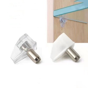 Soporte Transparente de Plástico para Tablero Divisorio, para Armarios y Gabinetes, Conector de Estante de Capa Media, Fácil Instalación - Product Image 3