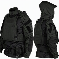 Chemise tactique à capuche, séchage rapide, uniforme tactique, camouflage, extérieur, pour hommes, OEM ODM personnalisé, ISO CE
