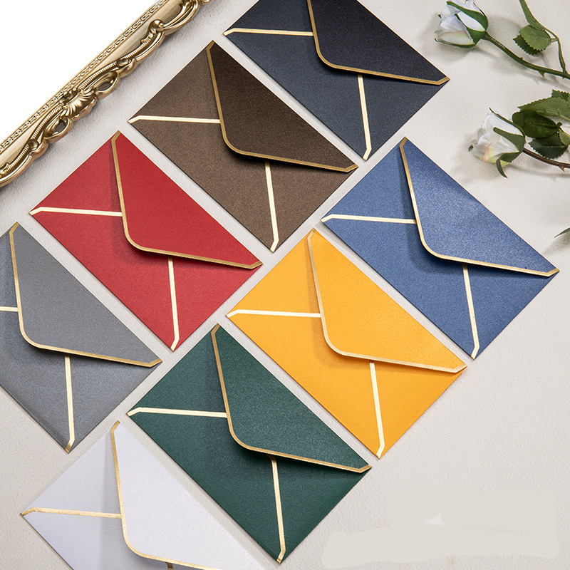 Профессиональный поставщик конвертов на заказ свадебные конверты с надписями благодарственные открытки с конвертом