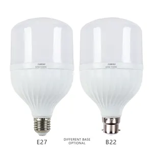 Factory technical manufacturer T Bulb 165-265v 10W 15W 20W 30W 40W 50W 60W E27 led bulb light shape T Real Quality Assurance