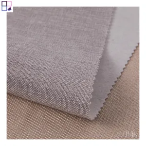 Papel de pared de tela sin costuras de proveedor de China papeles de pared de tela de lino para dormitorio