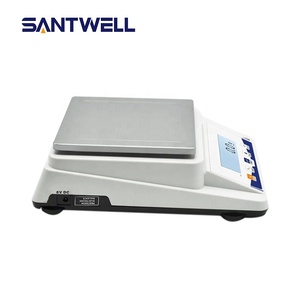 Cân phòng thí nghiệm chống rơi 10kg Cân chính xác 0,1g RS232C Cân phòng thí nghiệm LCD có nắp chắn gió - Product Image 6