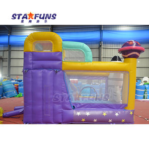 Tùy chỉnh lâu đài bouncy Inflatable Bouncer trẻ em Inflatable nhà bị trả lại với trượt nước nhảy lâu đài trượt với bóng hồ bơi - Product Image 4