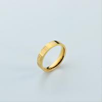 Vefiery Klassischer Damen Eternity-Ring Edelstahlringe 18K Vergoldet Zirkon Hypoallergen Anlaufgeschützt Modische Ringe