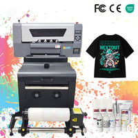 Imprimante DTF A3 Epson XP600, machine de transfert thermique direct sur film avec secoueur de poudre et four de séchage pour l'impression sur t-shirts