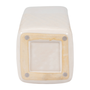 Vaso in Ceramica con Dettagli Scanalati, Vaso Decorativo Moderno per Centrotavola e Arredamento Casa - Product Image 6