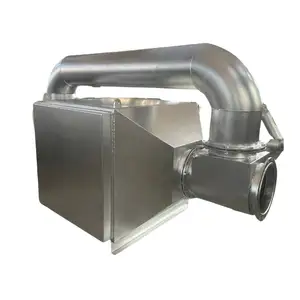 Recupero di calore del Gas di scarico dell'evaporatore del frigorifero del tubo alettato per i gruppi elettrogeni della turbina a Gas