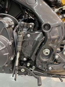 Cubierta de Fibra de Carbono Seca 3K para el Contorno del Medidor, Tejido Twill Brillante, Ligera y de Alta Resistencia para Yamaha MT09 FZ09 4ª Generación 2024-2025 - Product Image 5