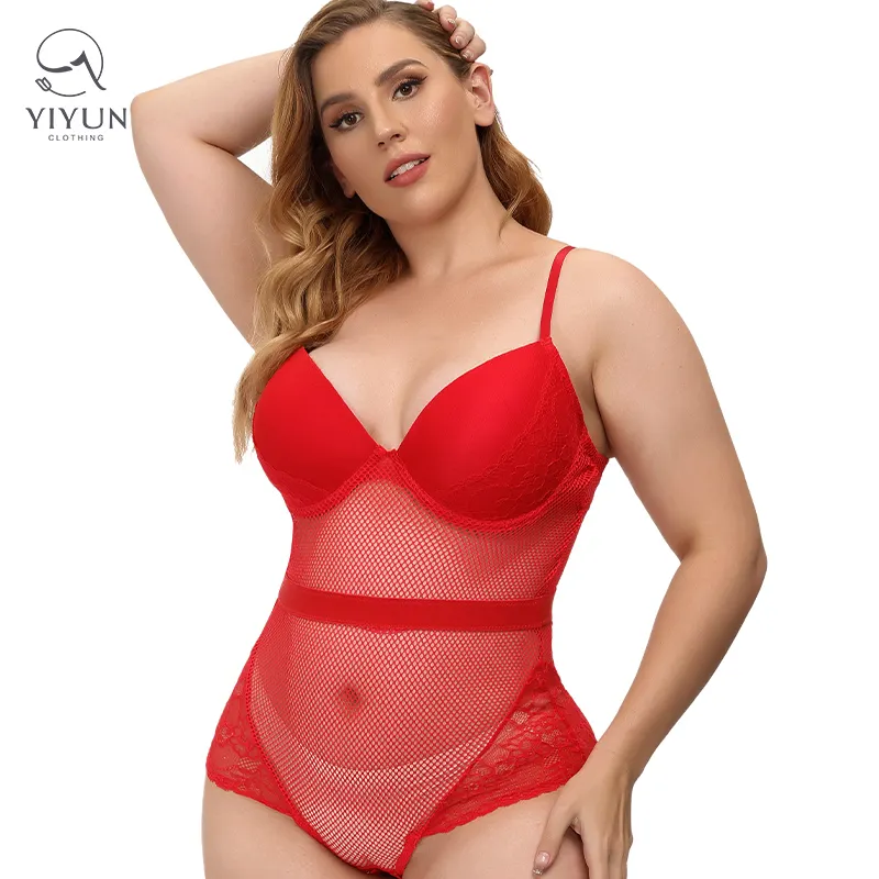 Yiyun mode Sexy ceinture élastique taille body dos évider crochets sous-vêtements tasse belle poitrine forme Lingerie pour les femmes