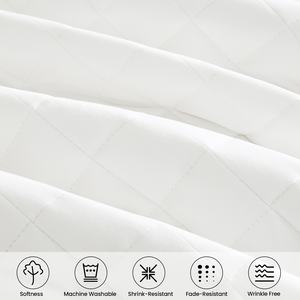 Ensemble <span class=keywords><strong>de</strong></span> 3 pièces <span class=keywords><strong>de</strong></span> <span class=keywords><strong>couette</strong></span> en velours <span class=keywords><strong>de</strong></span> luxe <span class=keywords><strong>de</strong></span> taille King Size Queen couvre-lit couvre-lits matelassés lit matelassé maison hôtel - Product Image 6