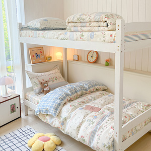 High End Customized 3 Piece 100% Cotton Student <b>Single</b> Size Printed Comforter <b>Bedding</b> Set for Home Use - Product Image 6