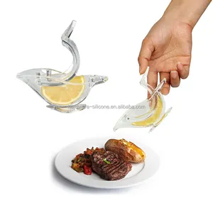 Sıcak satış mutfak gereçleri akrilik kristal basın kireç sıkacağı kuş limon sıkacağı küçük meyve sıkacağı