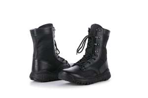 Shero Bruine Fabriek Mode Lederen Tactische Laarzen Voor Heren Halve Laarzen Stijl Met Rubberen Binnenzool Woestijnlaarzen Te Koop - Product Image 4