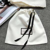 Vente en gros OEM logo personnalisé sac à cordon en satin de soie de haute qualité pochette en satin sacs à poussière en satin pour sacs à main chaussures paquet