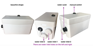 Pompe de macération <span class=keywords><strong>FLO300</strong></span> pour toilettes japonaises, surpresseur de douche, pompe de macération - Product Image 6