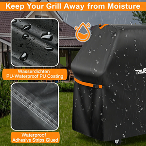 Housses de <span class=keywords><strong>barbecue</strong></span> imperméables et durables, housses de <span class=keywords><strong>barbecue</strong></span> universelles pour toutes les saisons, pour équipement de <span class=keywords><strong>barbecue</strong></span> de terrasse - Product Image 3