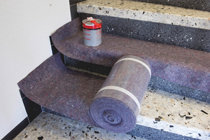 Couverture de peintre <span class=keywords><strong>pas</strong></span> <span class=keywords><strong>cher</strong></span> polaire 180g 200g 220g 250g 5m 10m 25m 50m abdeckvlies rohs feutre de peintre certifié - Product Image 6