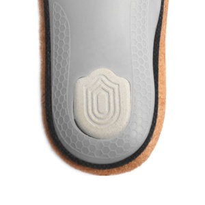 L2 3/4 Genuine <strong>Leather</strong> Latex Metatarsal Plantar Fasciitis Insole High Arch Support Footcare Orthotics