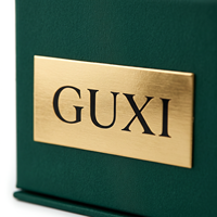 Boîte cadeau pliante de luxe verte personnalisée avec couvercle magnétique, emballage rigide en papier portable pour la présentation de produits haut de gamme (personnalisable)