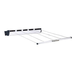 Sèche-linge <span class=keywords><strong>mural</strong></span> rétractable pratique pour les petits appartements et les balcons, pour une utilisation en cour et en extérieur - Product Image 1