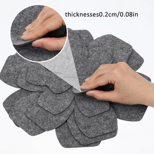 <span class=keywords><strong>Protector</strong></span> de Sartenes para Apilar, de Hierro Fundido, Tela No Tejida, Anti-Calor, <span class=keywords><strong>Aislamiento</strong></span> Térmico - Product Image 2